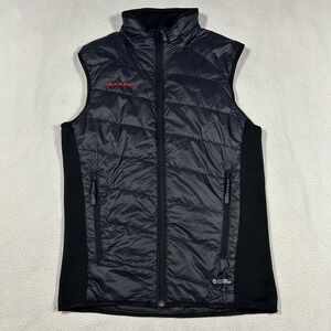 Mammut Insulated Vest Mens Small Black Pertex Quantum OTI Climate Puffer